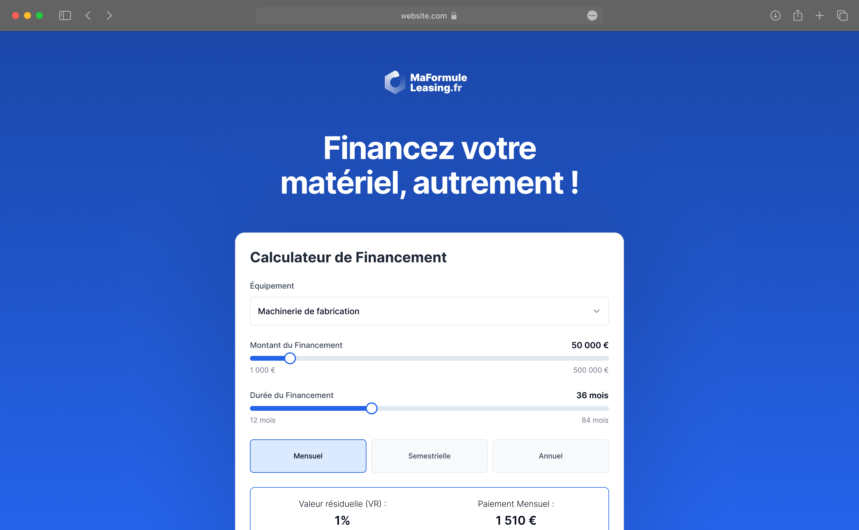 Ma Formule Leasing